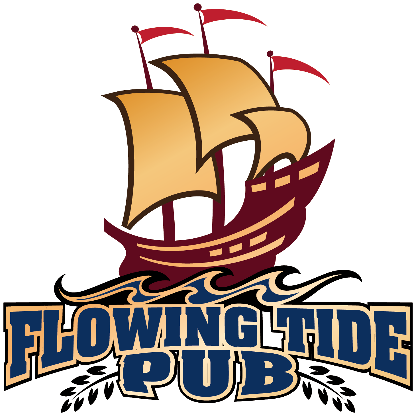 Flowing Tide Pub logo